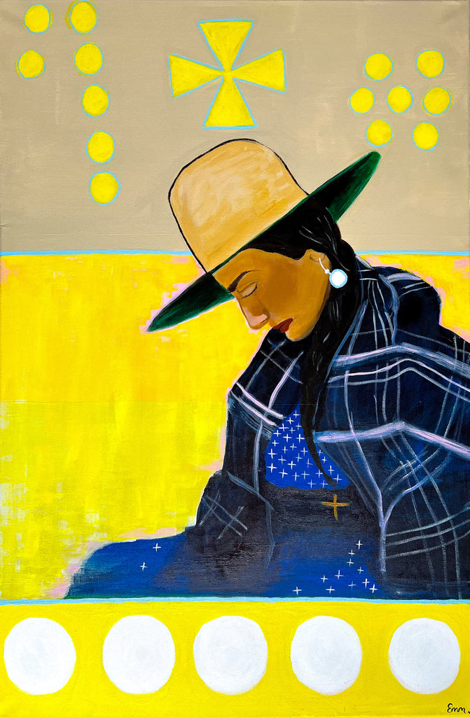 "She Asks the Stars for Help" Print